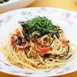 塩っぺの明太子パスタ