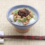 本まぐろアラ！納豆ごはん