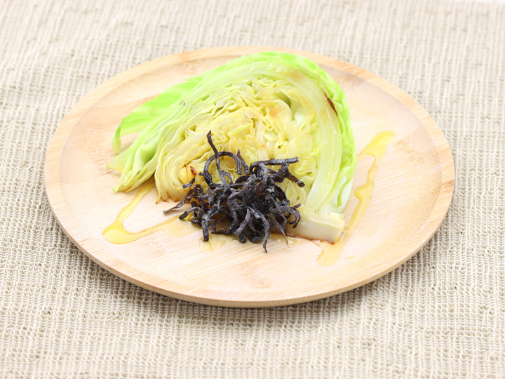 焼きキャベツと塩っぺ